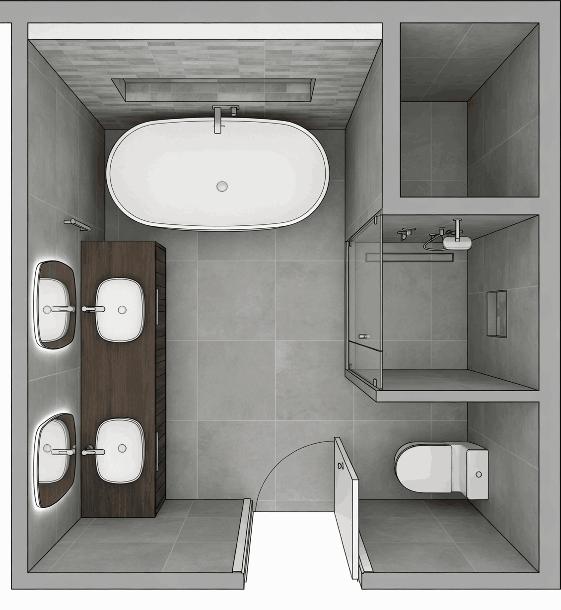 Unley Road, Unley 5061 Bathroom renovation9